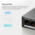 Коммутатор/ 6-Port 10/100Mbps Desktop Switch with 4-Port PoE+