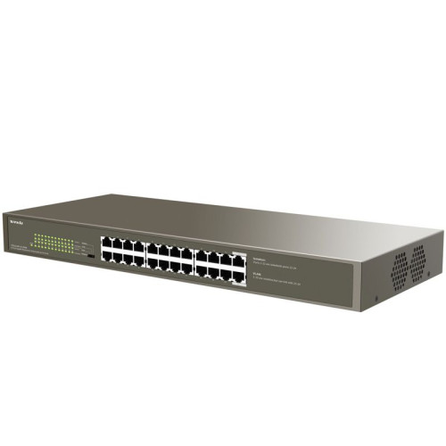 Tenda TEG1124P-24-250W 1000M&PoE 24-Port Gigabit Ethernet Switch with 24-Port PoE Tenda TEG1124P-24-250W 1000M&PoE 24-Port Gigabit Ethernet Switch with 24-Port PoE