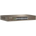 Коммутатор/ Tenda TEF1016D 16-Port Fast Ethernet Desktop/Rackmount Switch