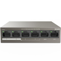 Tenda  6-Port 10/100M Desktop Switch with 4-Port PoE