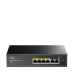 Коммутатор/ 6-Port 10/100M PoE Switch with 4 POE Ports Unmanaged Desktop Switch, support 4-port IEEE 802.3at PoE+ Injector (Port-1 to Port-4), Supports PoE power up to 30W for each PoE port, CCTV Mode (Transmit distance up to 250m at 10Mbps), Fanless, ±4 Коммутатор/ 6-Port 10/100M PoE Switch with 4 POE Ports Unmanaged Desktop Switch, support 4-port IEEE 802.3at PoE+ Injector (Port-1 to Port-4), Supports PoE power up to 30W for each PoE port, CCTV Mode (Transmit distance up to 250m at 10Mbps), Fanless, ±4