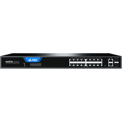 Коммутатор/ 16 портов PoE 1000 Мбит/с 2 порта 1000 Мбит/с 2порта SFP