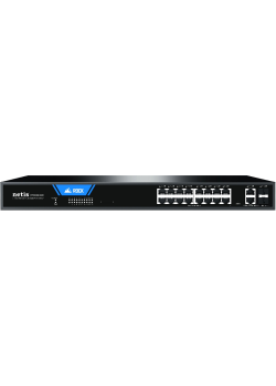 Коммутатор/ 16 портов PoE 1000 Мбит/с 2 порта 1000 Мбит/с 2порта SFP