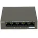 Коммутатор/ Tenda TEG1105P-4-63W   5-Port Gigabit Desktop Switch with 4-Port PoE