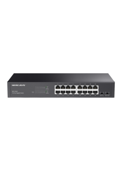 Коммутатор Mercusys MS116GS (L2) 16x1Гбит/с неуправляемый
