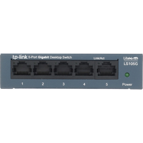 Коммутатор TP-Link LS105G (L2) 5x1Гбит/с неуправляемый