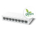 Коммутатор/ 8-port 10/100Mbps unmanaged switch, plastic case, desktop and wall mountable