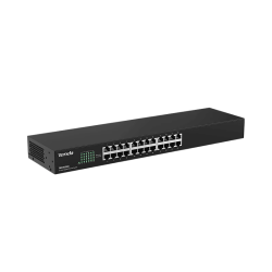 Коммутатор/ Tenda TEG1024G Коммутатор неуправляемый, 24 порта, 24x1 Гбит/с, установка в стойку, металлический корпус