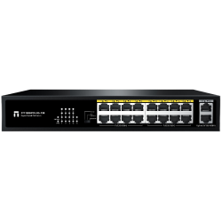 Коммутатор/ 16FE PoE+2GE Uplink PoE Switch