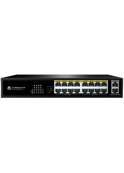 Коммутатор/ 16FE PoE+2GE Uplink PoE Switch