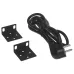 Коммутатор/ Tenda TEG1128P-24-250W Коммутатор неуправляемый PoE, 26x1 Гбит/с, PoE 24х30 Вт (до 230Вт), SFP 2х1 Гбит/с, установка в стойку