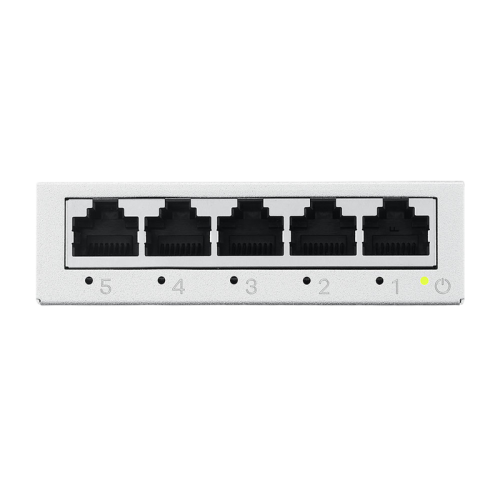 Коммутатор/ Коммутатор Zyxel GS-105B v5, 5 портов 1000 Мбит/с, настольный, металлический корпус