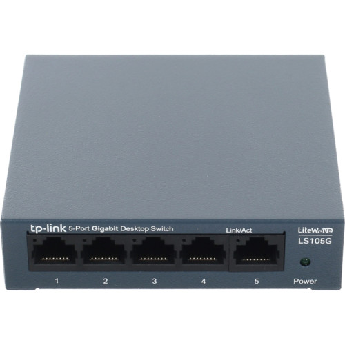 Коммутатор TP-Link LS105G (L2) 5x1Гбит/с неуправляемый