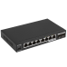 Коммутатор/ Tenda TEM2010X Коммутатор неуправляемый, 10 портов, RJ-45 8х2,5 Гбит/с, SFP+ 2х10 Гбит/с, настольный, металлический корпус