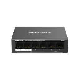 Коммутатор Mercusys MS106P (L2) 6x100Мбит/с 4PoE+ 67W неуправляемый