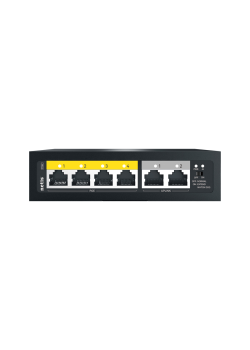 Коммутатор Netis P106C (L2) 6x100Мбит/с 4PoE+ 60W неуправляемый