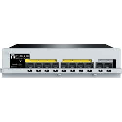 Коммутатор/ Неуправляемый PoE коммутатор Fast Ethernet, 8 портов 100 Мбит/с PoE+, 2 Uplink порта 100 Мбит/с RJ45, БП 130 Вт