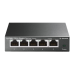 5-port Desktop Gigabit Switch, 5 10/100/1000M RJ45 ports, metal case