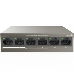 Tenda  6-Port 10/100M Desktop Switch with 4-Port PoE