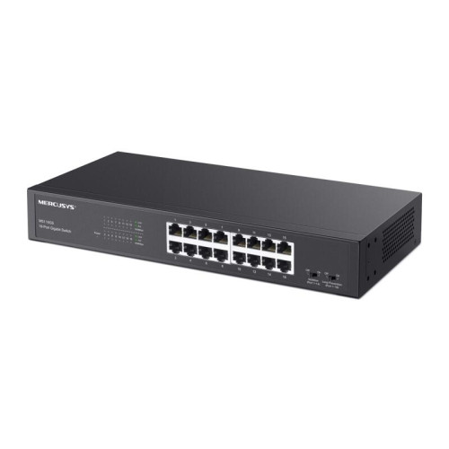 Коммутатор Mercusys MS116GS (L2) 16x1Гбит/с неуправляемый