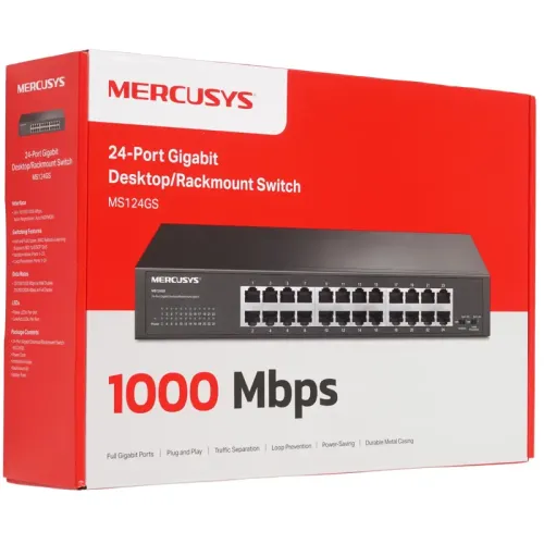 Коммутатор/ 24-Port Gigabit Desktop/Rackmount Switch