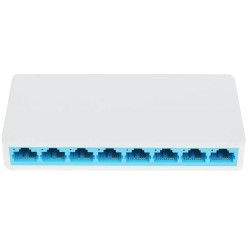 Коммутатор/ 8-port 10/100Mbps desktop switch, plastic case