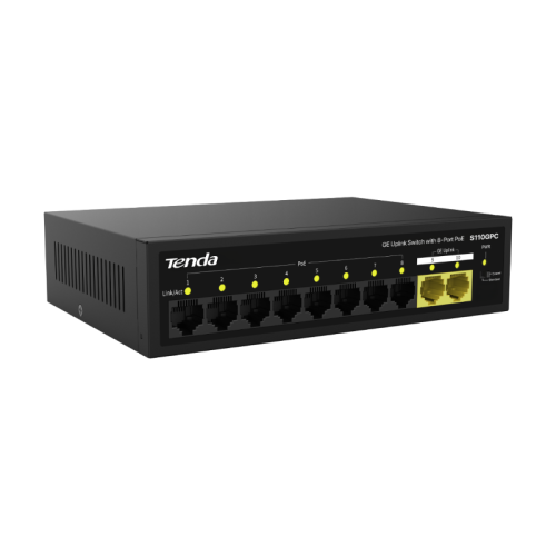 Коммутатор 10PORT/ Коммутатор 10PORT S110GPC TENDA