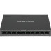 Коммутатор Mercusys MS110CMP (L2) 8x100Мбит/с 2x1Гбит/с 8PoE+ 115W неуправляемый