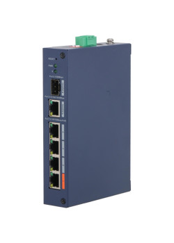 Коммутатор Dahua DH-CHS4106-4ET-60 4x100Мбит/с 1x1Гбит/с управляемый