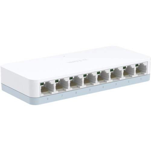 Коммутатор D-Link DES-1008C/C1A 8x100Мбит/с неуправляемый