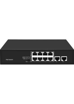 Коммутатор Falcon Eye FE-8FPG2 00-00330353 8x100Мбит/с 2x1Гбит/с 8PoE