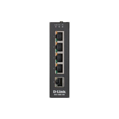 Коммутатор D-Link DIS-100E-5W/A1A 5x100Мбит/с неуправляемый