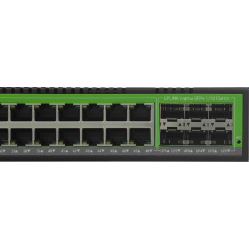Коммутатор Digma DSP848G-6S+R700 (L3) 48x1Гбит/с 6SFP+ 700W управляемый
