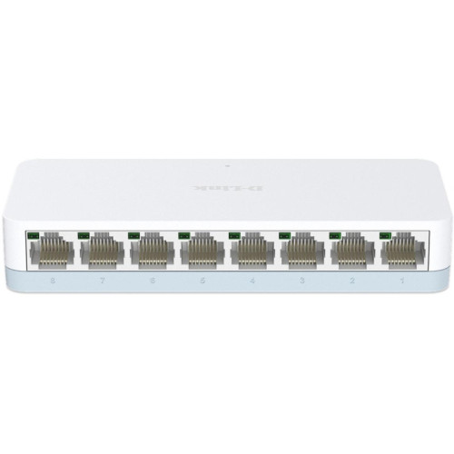 Коммутатор D-Link DES-1008C/C1A 8x100Мбит/с неуправляемый