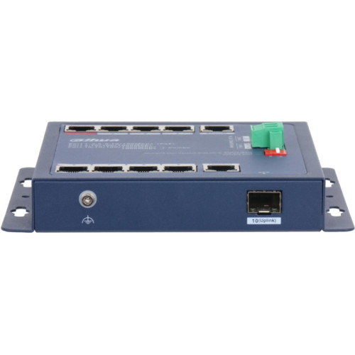 Коммутатор Dahua DH-CHS4110-8ET-90-F 8x100Мбит/с 1x1Гбит/с управляемый