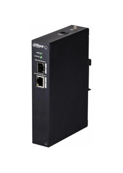Гигабитный медиаконвертер, Порты: 1 RJ45 100/1000Мбит/с 1 SFP 100/1000Мбит/с, питание 12В DC, грозозащита до 4кВ, рабочая температура -40...+70С