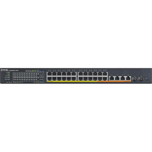 Коммутатор Zyxel NebulaFlex XMG1930-30HP-ZZ0101F (L2+) 4x10Гбит/с 24x2.5Гбит/с 2SFP+ 28PoE+ 700W управляемый