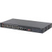 24-портовый неуправляемый коммутатор с РоЕ; Порты: 24 RJ45 10/100Мбит/с (PoE/PoE+/Hi-PoE) 2 комбинированных SFP/RJ45 10/100/1000Мбит/с (uplink); мощность PoE: порты 12 до 60Вт порты 324 до 30Вт суммарно до 240Вт; питание: 100240В(AC)