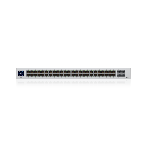 Коммутатор/ UniFi Switch 48 is a configurable Gigabit Layer 2 switch with 48 Gigabit Ethernet ports and 4 SFP ports