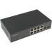 Коммутатор управляемый/ OSNOVO Web-управляемый PoE коммутатор Gigabit Ethernet на 10 портов. Порты: 8 x GE (10/100/1000BASE-T) с PoE (до 30W) + 1 x GE (10/100/1000BASE-T) + 1 x GE SFP (1000Base-X). Соответствует стандартам PoE IEEE 802.3af/at. Суммарная м