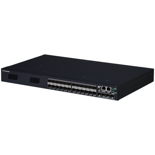Коммутатор/ Коммутатор доступа L3 24x1G RJ45 с POE/POE+, 4x10/25G SFP28, два БП AC, охлаждение FR