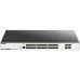 Коммутатор D-Link DGS-3000-28XS/B1A (L2) 24SFP 4SFP+ управляемый