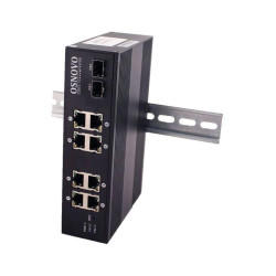 Коммутатор Osnovo SW-60802/IC 8x100Мбит/с 2SFP 8PoE 200W неуправляемый