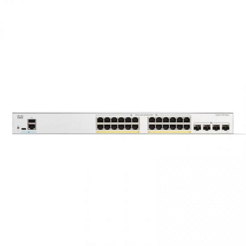 Коммутатор CISCO Catalyst 1200 24x10/100/1000 RJ-45 PoE+, 4x10G SFP+ uplinks, PoE+ 195W, Rack Mounting kit, Fanless, C1200-24P-4X Коммутатор CISCO Catalyst 1200 24x10/100/1000 RJ-45 PoE+, 4x10G SFP+ uplinks, PoE+ 195W, Rack Mounting kit, Fanless, C1200-24P-4X