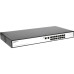 Коммутатор/ Unmanaged Switch 16x100Base-TX PoE, 2x1000Base-T, PoE Budget 190W, Long-range PoE up to 250m, 19