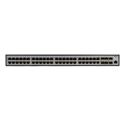 Коммутатор/ Managed L3 Switch 48x1000Base-T PoE, 6x10GBase-X SFP+, PoE Budget 370W, RJ45 Console, 19