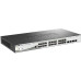 Коммутатор/ DGS-1210-28P/ME/B Managed L2 Metro Ethernet Switch 24x1000Base-T PoE, 4x1000Base-X SFP, PoE Budget 193W, Surge 6KV, CLI, RJ45 Console, Dying Gasp