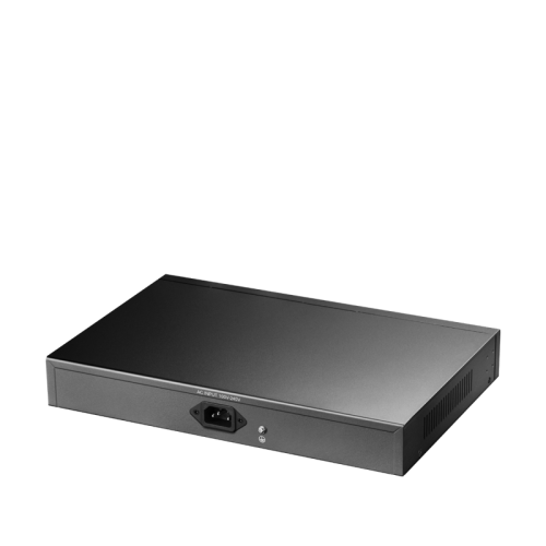Коммутатор/ 24-10/100/1000 BASE-T Gigabit ports, 2-Port 10/100/1000 BASE-T Gigabit Uplink ports, 2-1000 BASE-X SFP Slot, 24-port IEEE 802.3at PoE+ Injector, 300 watts total Power budget, Supports PoE power up to 30W for each PoE port, Extend Mode (Transmi
