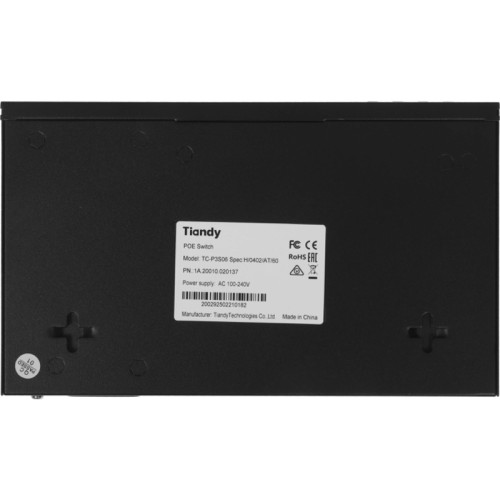 Коммутатор Tiandy TC-P3S06 H/0402/AT/60