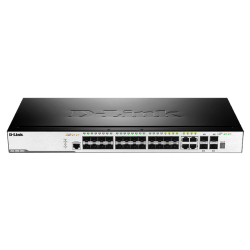 Коммутатор D-Link DGS-3000-28SC/A1A Управляемый стекируемый коммутатор 2 уровня с 20 портами 100/1000Base-X SFP, 4 комбо-портами 10/100/1000Base-T/SFP и 4 портами 10GBase-X SFP+, RTL {3} (411137)